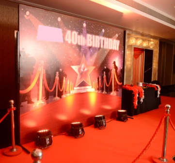 Red Carpet Theme Party